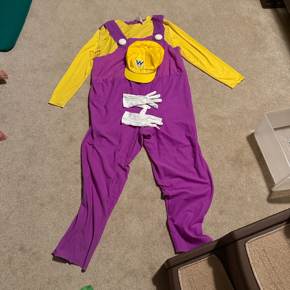 Nintendo Purple and Yellow Costume